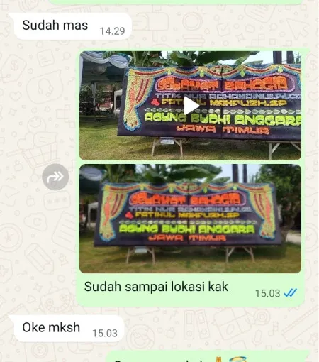 Pengiriman Papan Bunga Kosar Cipeundeuy