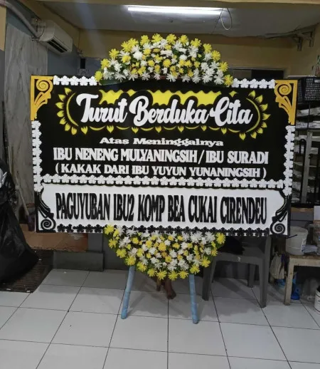 Papan Bunga Duka Kosar Cipeundeuy